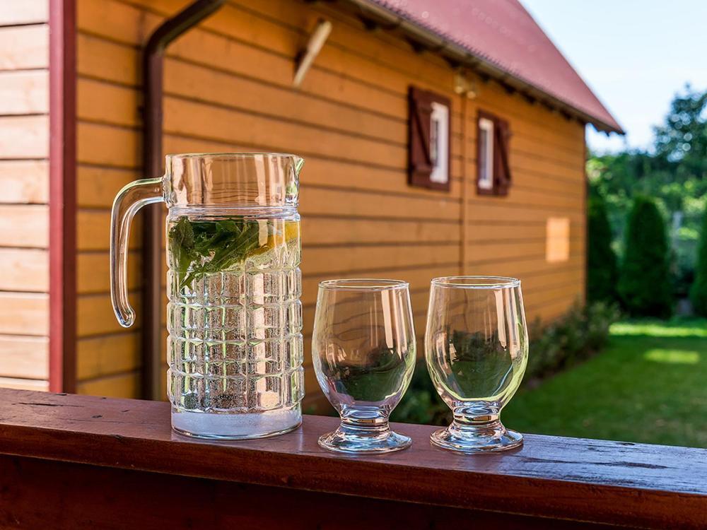 U Sylwi Domki Drewniane Trzęsacz Extérieur photo